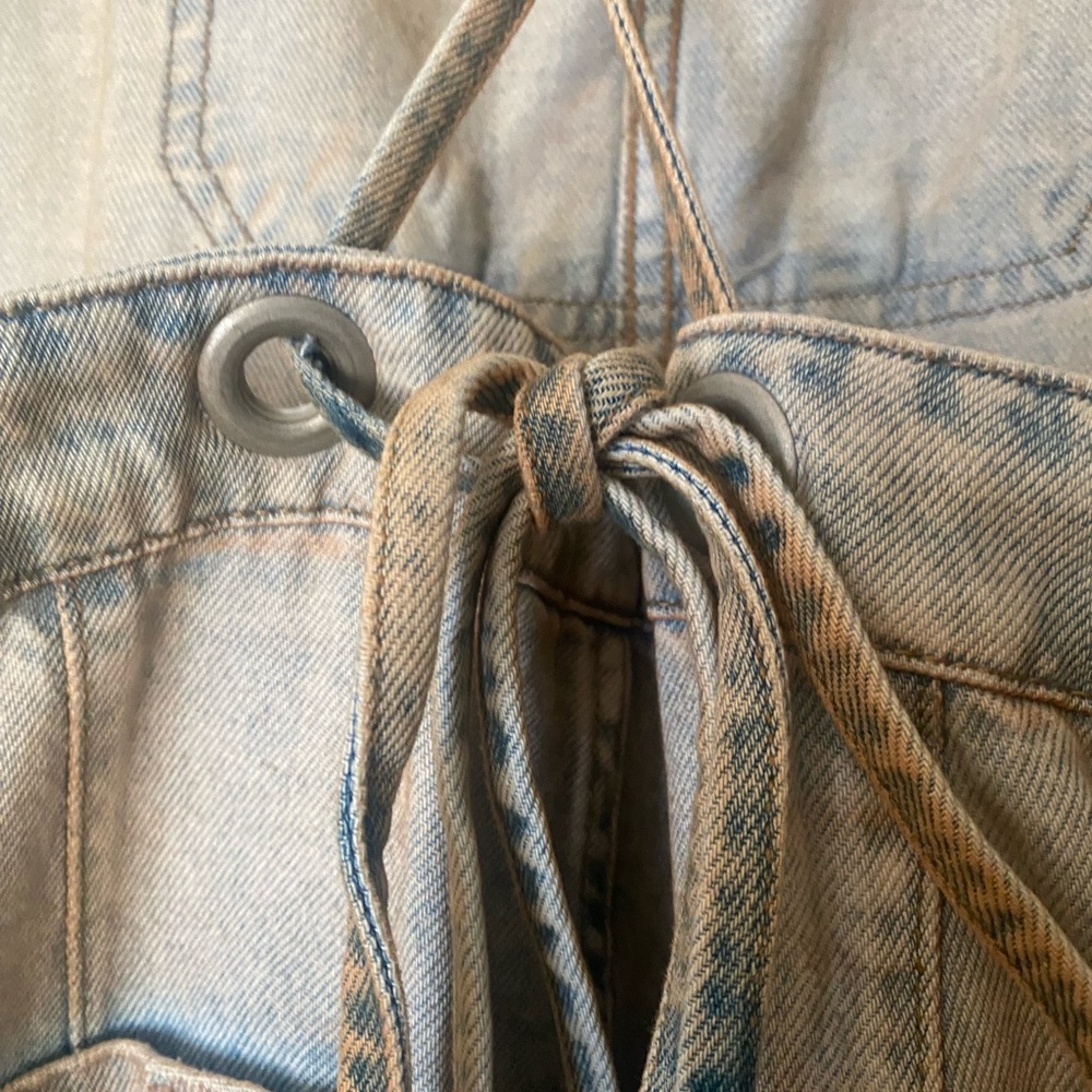 We The Free Beige Denim Jumpsuit - Picture 4 of 5